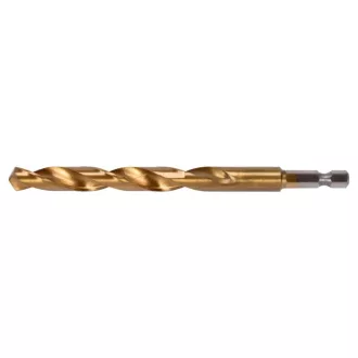   Burghiu elicoidal YATO 10,0 x 133/87 mm HSS-TiN cu prindere de bit