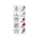 YATO Burghiu universal 5,0 x 85/30 mm cu prindere de bit
