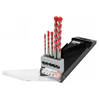   YATO Set universal de burghie 5 bucăți 4-10 mm prindere de bit