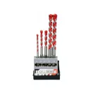 YATO Set universal de burghie 5 bucăți 4-10 mm prindere de bit