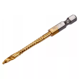   YATO Burghiu pentru metal 4,0 x 78 mm, cu prindere de bit HSS-TiN