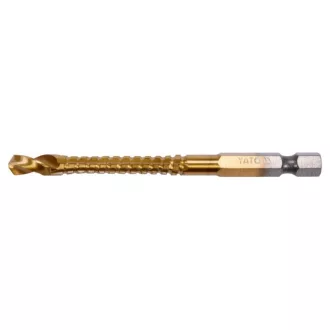 YATO Burghiu pentru metal 6,0 x 89 mm cu prindere HSS-TiN