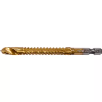   YATO Burghiu pentru metal 7,0 x 92 mm cu prindere tip bit HSS-TiN