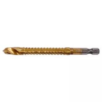  YATO Burghiu pentru metal 8,0 x 99 mm cu prindere în bit HSS-TiN