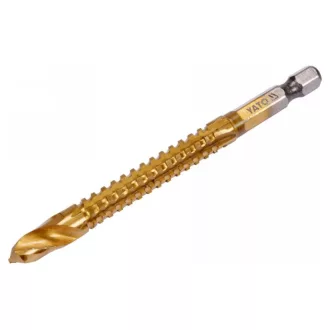   YATO Burghiu pentru metal 8,0 x 99 mm cu prindere în bit HSS-TiN
