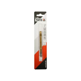 YATO Freza pentru metal 9,0 x 102 mm cu bit HSS-TiN