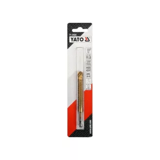   YATO Burghiu pentru metal 11,0 x 110 mm cu prindere bit HSS-TiN