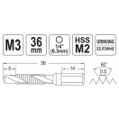 YATO Mașină de găurit combinată cu filetare M3 cu prindere bit