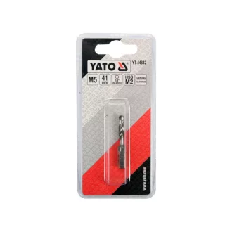   YATO Burghiu combinat pentru mașină, burghiu de găurire M5 cu prindere pentru bit