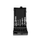 YATO Set de burghie combinate cu mașină de găurit și filetat, 7 piese cu prindere bit (M3-M4-M5-M6-M8-M10)