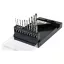 YATO Set burghiu elicoidal cu prindere bit 10 piese 1,5-6 mm HSS 6542