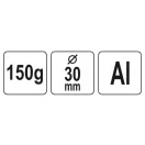 Ciocan YATO aluminiu 150 g
