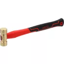 YATO Ciocan de alamă 300 g cu mâner din fibră de sticlă