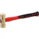 YATO Ciocan de alamă 1000 g cu mâner din fibră de sticlă