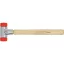 YATO Ciocan din plastic 30 mm cu mâner de hickory
