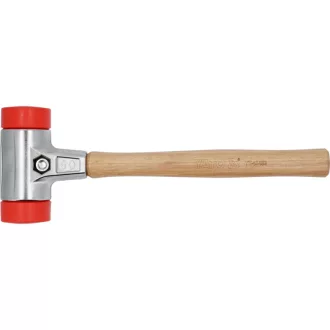YATO Ciocan de plastic 60 mm cu mâner din lemn de hickory