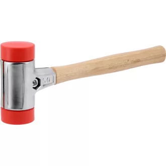 YATO Ciocan de plastic 60 mm cu mâner din lemn de hickory