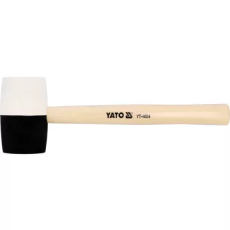 Ciocan de cauciuc YATO 780 g (alb-negru) 63 mm