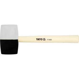Ciocan de cauciuc YATO 980 g (alb-negru) 72 mm