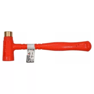 YATO Ciocan din plastic și cupru 700 g fără recul 32 mm