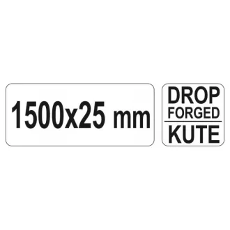 YATO Deschidetor de piept 1500 x 25 mm