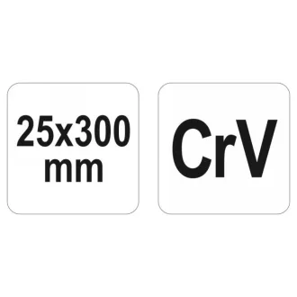   Dalta YATO pentru perete plat cu protectie pentru mana de 300 mm