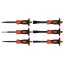 Set dălți YATO cu apărător de mână din 6 părți de 180 mm