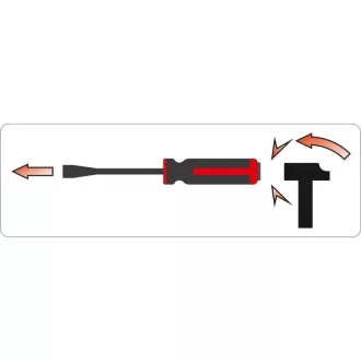Set fier de călcat YATO Tension din 3 piese cu impact