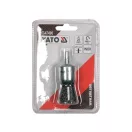 YATO Perie circulară cu coadă 25 mm inox