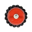 YATO Perie circulară cu ax de 65 mm torsadată