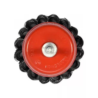 YATO Perie circulară cu ax de 65 mm torsadată