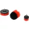 YATO Set de perii din nylon 3 bucăți 5, 8, 10 mm cu prindere pentru bit