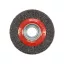YATO Perie rotativă 150 x 32 mm cu inele de reducție inox