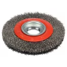 YATO Perie rotativă 150 x 32 mm cu inele de reducție inox