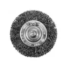 YATO Perie circulară cu arbore 50 mm inox