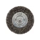 YATO Perie circulară cu ax 75 mm inox