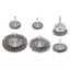 YATO Set de perii cu tija, perii cupe 6 piese inox
