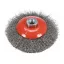 YATO Perie circulară înclinată M14 125 mm inox