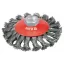 YATO Perie circulară torsionată M14 100 mm oțel