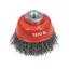 YATO Perie cu formă de cupă M14 65 mm inox