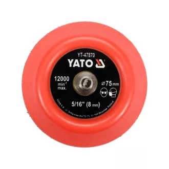 YATO Suport de șmirghel cu scai 75 mm 5/16"
