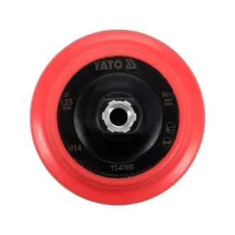   YATO Disc de șlefuire cu prindere cu scai 125 mm M14 pentru polizor