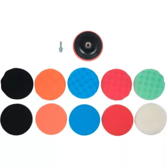 YATO Set de discuri de polizare cu scai 12 piese 125 mm M14