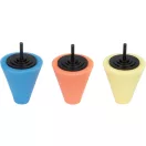 YATO Tampon de polisare cu prindere 80 mm pentru jante de aluminiu (3 buc)