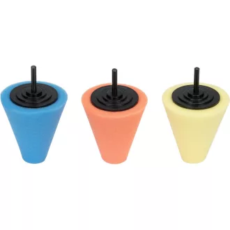   YATO Tampon de polisare cu prindere 80 mm pentru jante de aluminiu (3 buc)