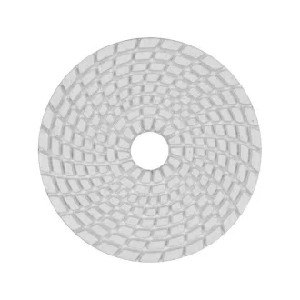   YATO Disc de șlefuit și lustruit cu diamant cu prindere cu velcro 100 mm / P200 umed/uscat