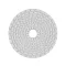 YATO Disc de șlefuire și lustruire cu diamant cu prindere velcro 100 mm / P1500 umed/uscat