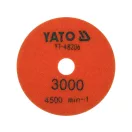 YATO Disc abraziv și de polizare cu velcro 100 mm / P3000 umed/uscat