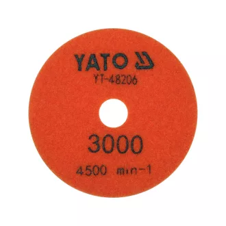   YATO Disc abraziv și de polizare cu velcro 100 mm / P3000 umed/uscat