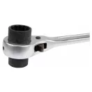 Cheie suport cu clichet YATO 19 x 22 mm / 315 mm CrV